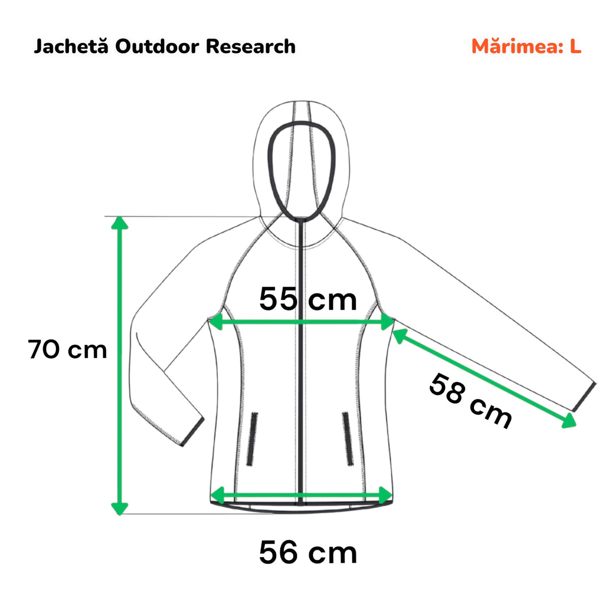 Jacheta Hardshell Outdoor Research Optimizer
