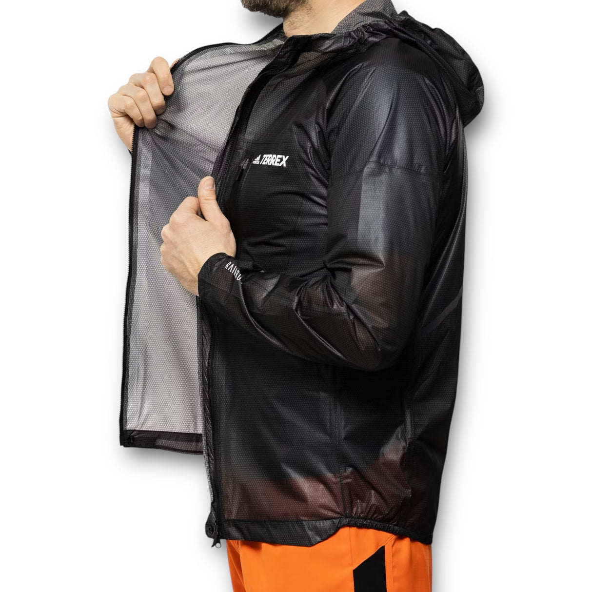 Jachetă Alergare Adidas Terrex