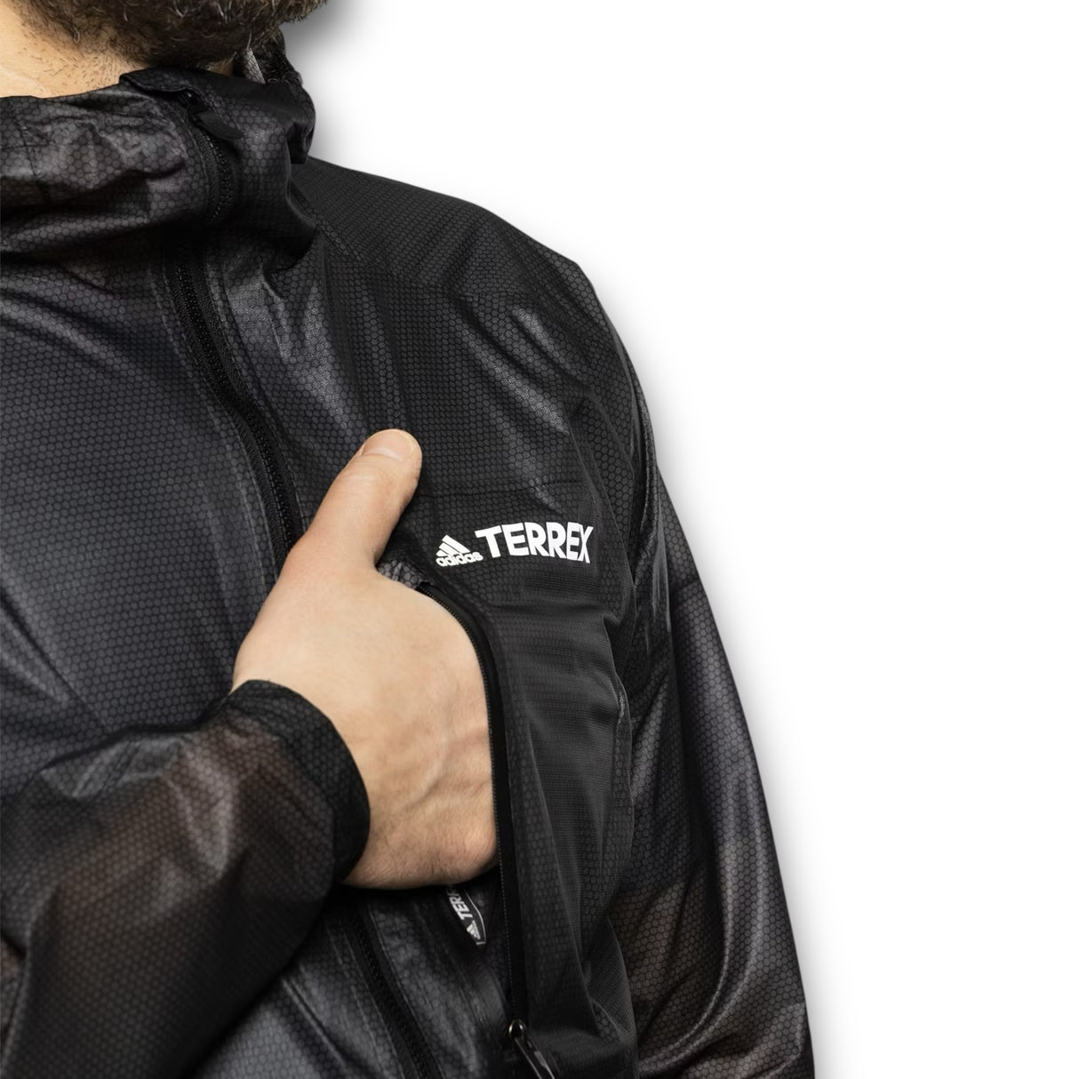 Jachetă Alergare Adidas Terrex