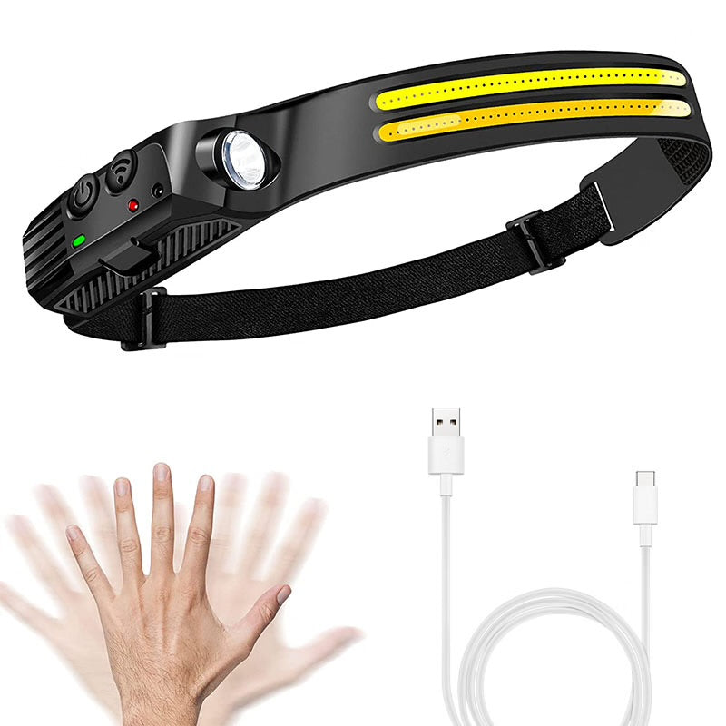 Lanternă de Cap Led Senzor Multi Funcțională
