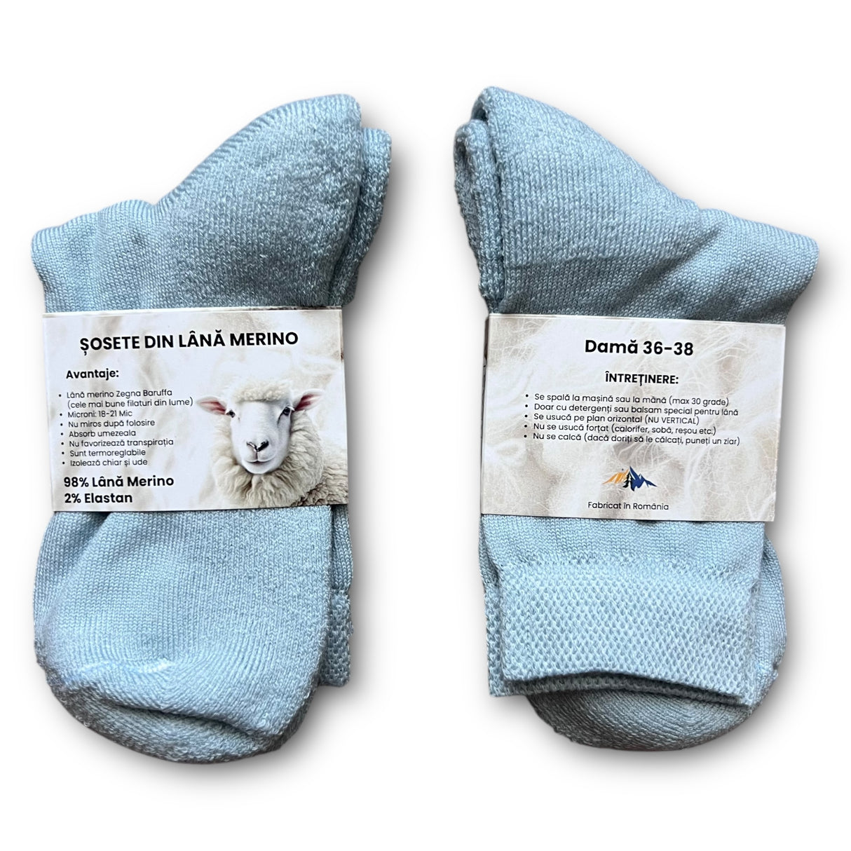 Șosete +90% Lână Merino Extrafină