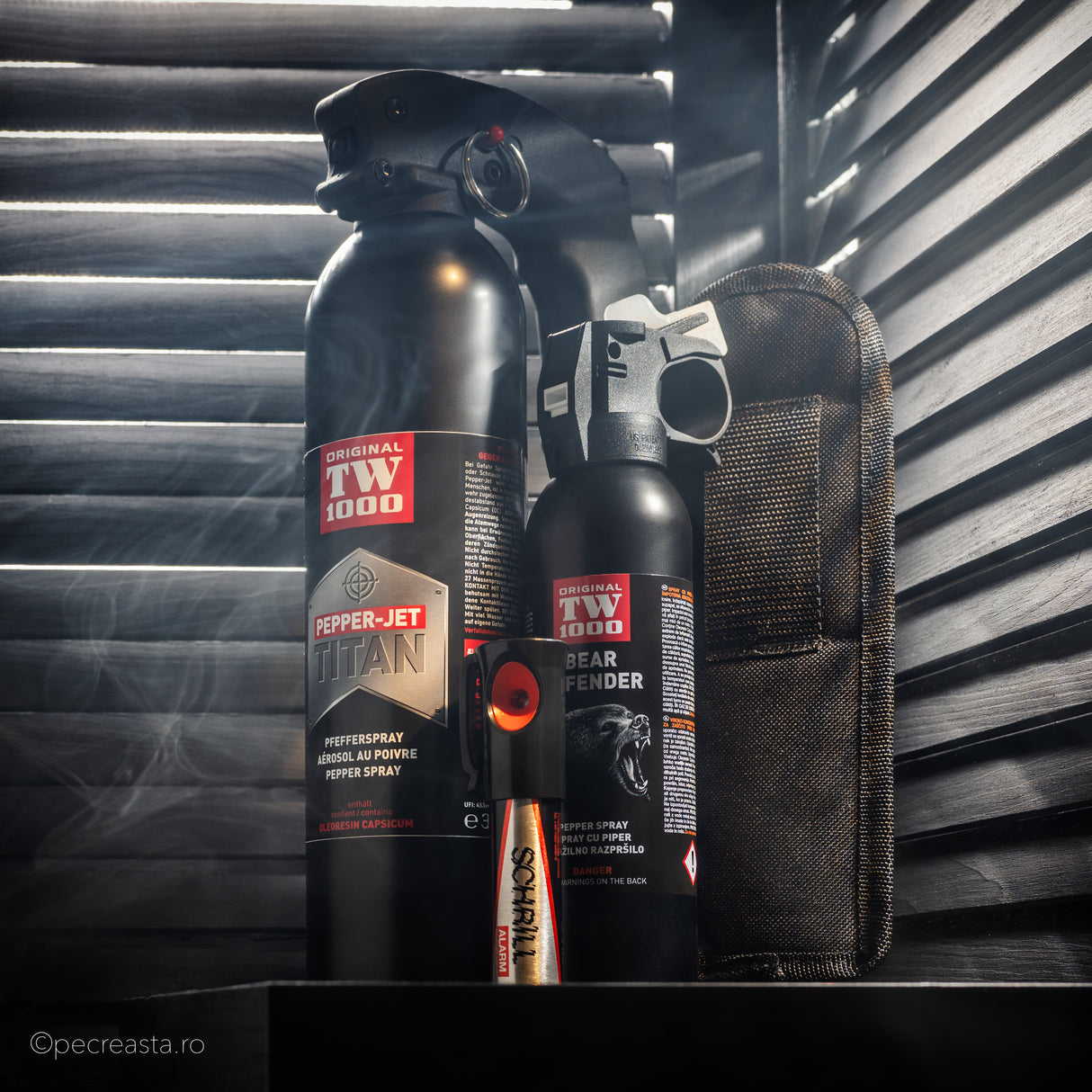 Set Protecție PRO • Full Protect (Spray TITAN + Spray URS + Alarmă)