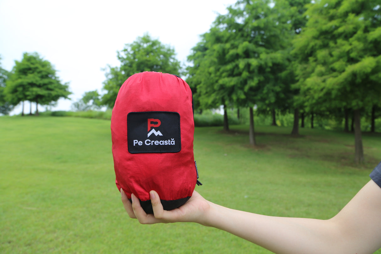 Hamac Profesional Pe Creastă • 1-2 Persoane • Material Ripstop 70D Parachute Nylon
