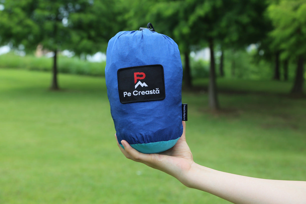 Hamac Profesional Pe Creastă • 1-2 Persoane • Material Ripstop 70D Parachute Nylon