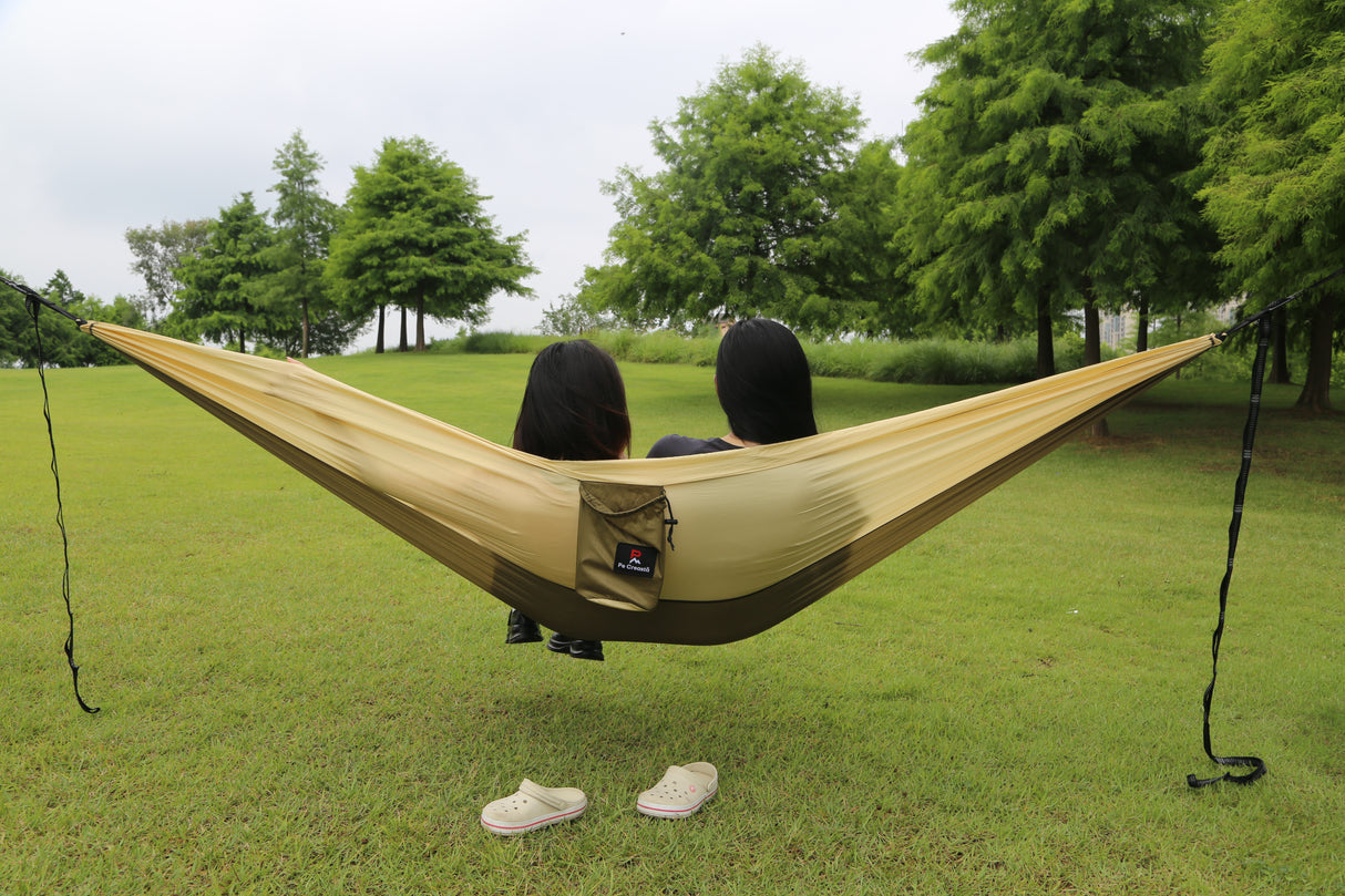 Hamac Profesional Pe Creastă • 1-2 Persoane • Material Ripstop 70D Parachute Nylon