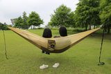 Hamac Profesional Pe Creastă • 1-2 Persoane • Material Ripstop 70D Parachute Nylon