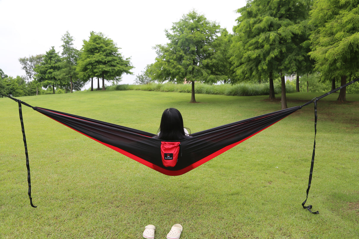 Hamac Profesional Pe Creastă • 1-2 Persoane • Material Ripstop 70D Parachute Nylon