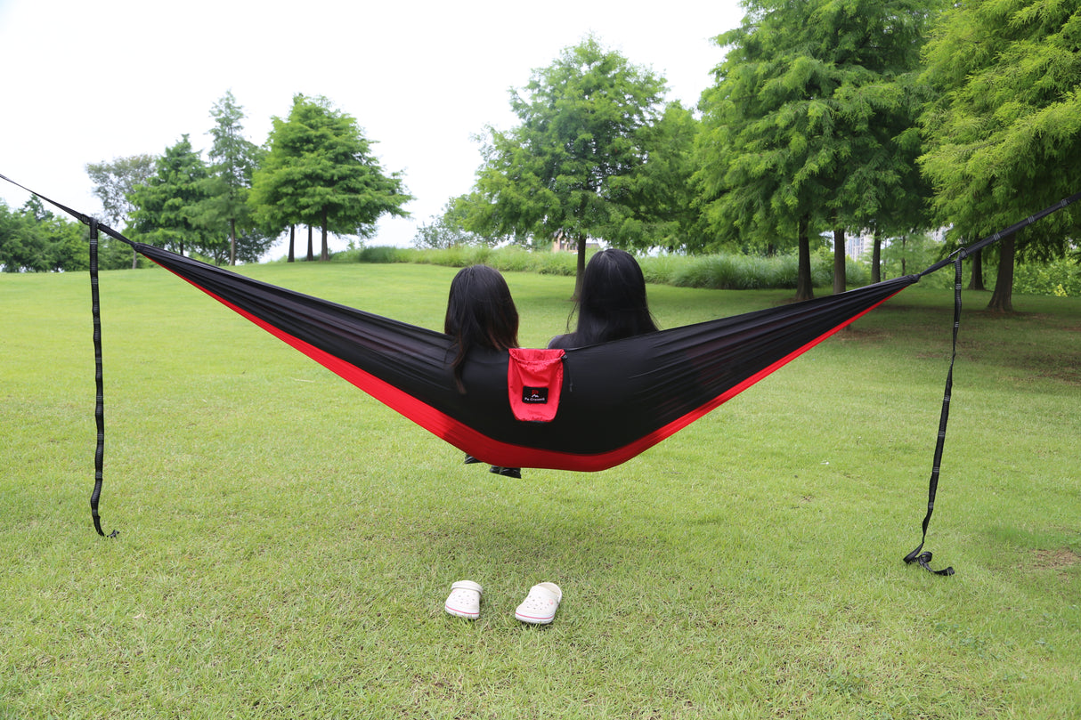 Hamac Profesional Pe Creastă • 1-2 Persoane • Material Ripstop 70D Parachute Nylon