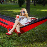 Hamac Profesional Pe Creastă • 1-2 Persoane • Material Ripstop 70D Parachute Nylon